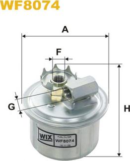 WIX Filters WF8074 - Паливний фільтр avtolavka.club