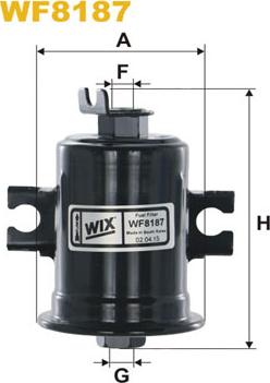 WIX Filters WF8187 - Паливний фільтр avtolavka.club