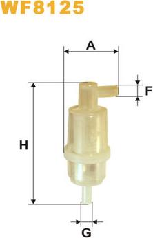 WIX Filters WF8125 - Паливний фільтр avtolavka.club