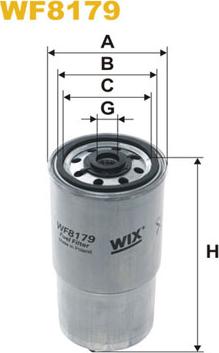 WIX Filters WF8179 - Паливний фільтр avtolavka.club