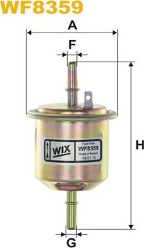 WIX Filters WF8359 - Паливний фільтр avtolavka.club