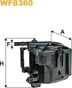 WIX Filters WF8360 - Паливний фільтр avtolavka.club