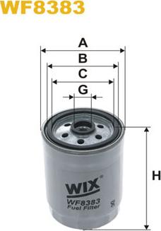 WIX Filters WF8383 - Паливний фільтр avtolavka.club