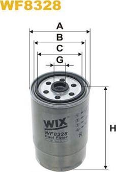 WIX Filters WF8328 - Паливний фільтр avtolavka.club