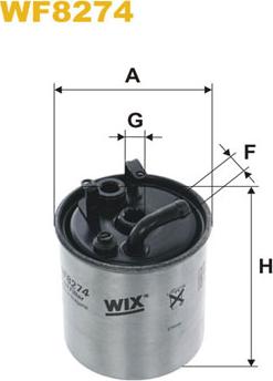 WIX Filters WF8274 - Паливний фільтр avtolavka.club