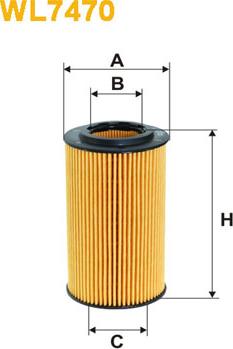 WIX Filters WL7470 - Масляний фільтр avtolavka.club