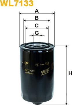 WIX Filters WL7133 - Масляний фільтр avtolavka.club