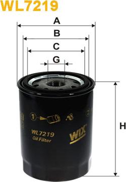 WIX Filters WL7219 - Масляний фільтр avtolavka.club