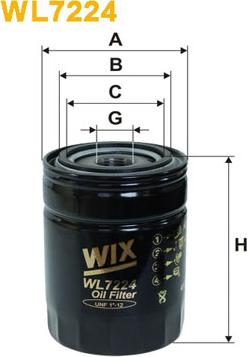 WIX Filters WL7224 - Масляний фільтр avtolavka.club