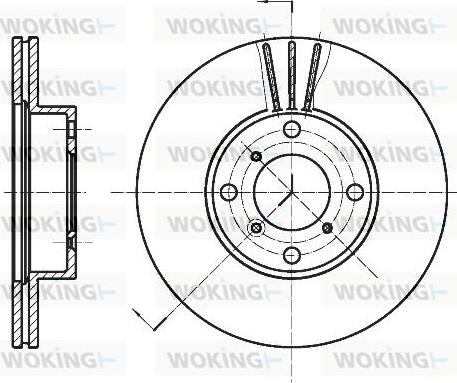 Kavo Parts BR-8712 - Гальмівний диск avtolavka.club