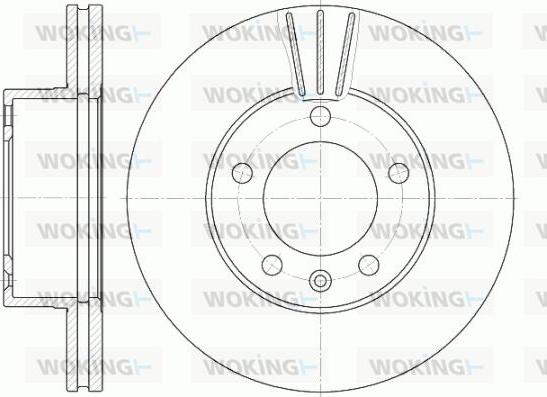 Lucas Electrical 6042343 - Гальмівний диск avtolavka.club