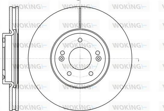 BOSCH 986479536 - Гальмівний диск avtolavka.club