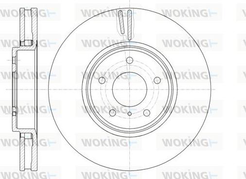 DJ Parts BD2687 - Гальмівний диск avtolavka.club