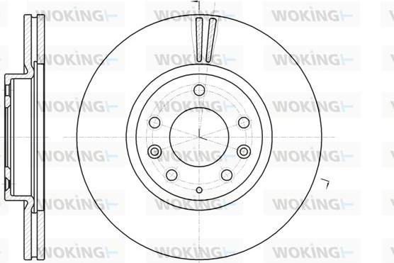 DJ Parts BD2089 - Гальмівний диск avtolavka.club