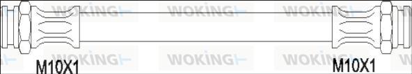 Woking G1900.48 - Гальмівний шланг avtolavka.club