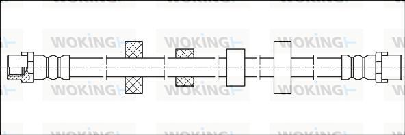 Woking G1900.84 - Гальмівний шланг avtolavka.club