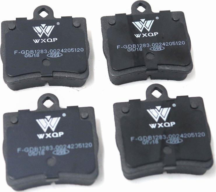 WXQP 140219 - Гальмівні колодки, дискові гальма avtolavka.club