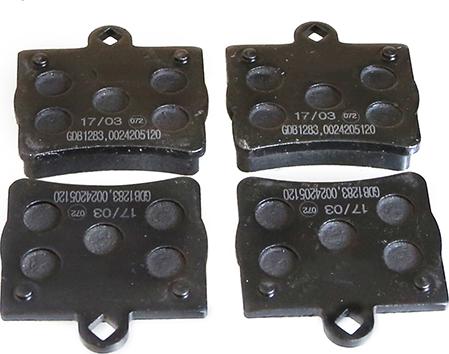 WXQP 141041 - Гальмівні колодки, дискові гальма avtolavka.club