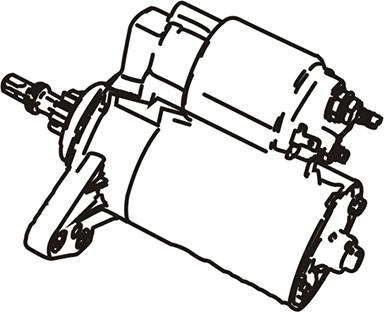 WXQP 350055 - Стартер avtolavka.club