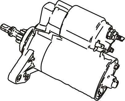 WXQP 350025 - Стартер avtolavka.club