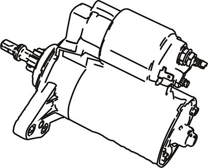 WXQP 350145 - Стартер avtolavka.club