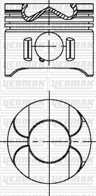 Yenmak 31-04697-000 - Поршень avtolavka.club