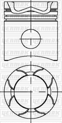 Yenmak 31-03569-000 - Поршень avtolavka.club