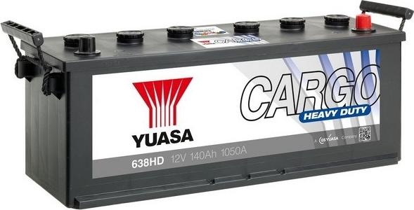 Yuasa 638HD - Стартерна акумуляторна батарея, АКБ avtolavka.club