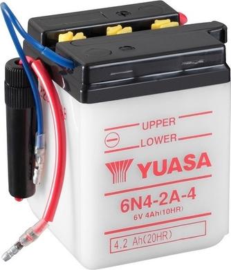 Yuasa 6N4-2A-4 - Стартерна акумуляторна батарея, АКБ avtolavka.club