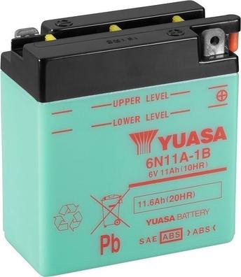 Yuasa 6N11A-1B - Стартерна акумуляторна батарея, АКБ avtolavka.club