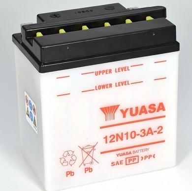 Yuasa 12N10-3A-2 - Стартерна акумуляторна батарея, АКБ avtolavka.club