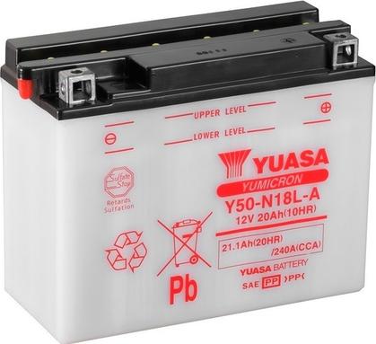 Yuasa Y50-N18L-A - Стартерна акумуляторна батарея, АКБ avtolavka.club