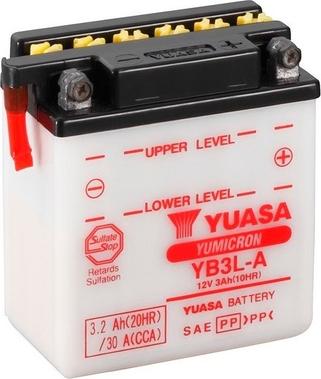Yuasa YB3L-A - Стартерна акумуляторна батарея, АКБ avtolavka.club