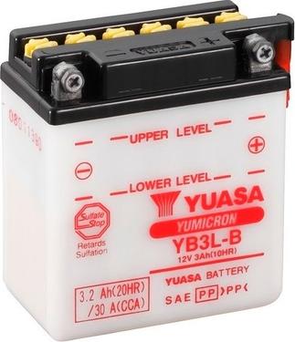 Yuasa YB3L-B - Стартерна акумуляторна батарея, АКБ avtolavka.club