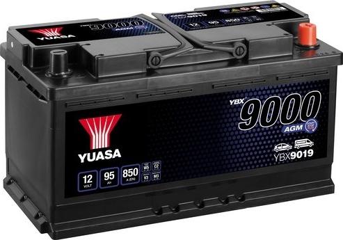 Yuasa YBX9019 - Стартерна акумуляторна батарея, АКБ avtolavka.club