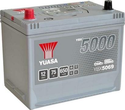 Yuasa YBX5069 - Стартерна акумуляторна батарея, АКБ avtolavka.club