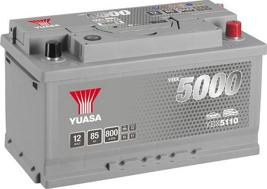 Yuasa YBX5110 - Стартерна акумуляторна батарея, АКБ avtolavka.club