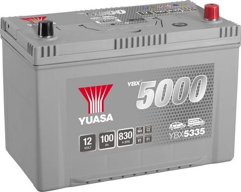 Yuasa YBX5335 - Стартерна акумуляторна батарея, АКБ avtolavka.club