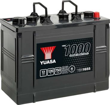 Yuasa YBX1655 - Стартерна акумуляторна батарея, АКБ avtolavka.club