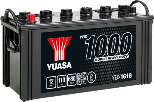 Yuasa YBX1618 - Стартерна акумуляторна батарея, АКБ avtolavka.club