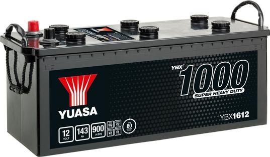 Yuasa YBX1612 - Стартерна акумуляторна батарея, АКБ avtolavka.club