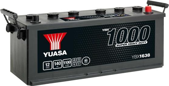 Yuasa YBX1638 - Стартерна акумуляторна батарея, АКБ avtolavka.club