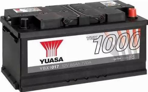 Yuasa YBX1017 - Стартерна акумуляторна батарея, АКБ avtolavka.club