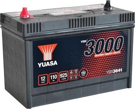 Yuasa YBX3641 - Стартерна акумуляторна батарея, АКБ avtolavka.club