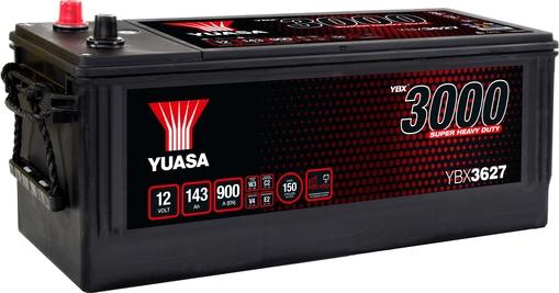 Yuasa YBX3627 - Стартерна акумуляторна батарея, АКБ avtolavka.club