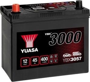 Yuasa YBX3057 - Стартерна акумуляторна батарея, АКБ avtolavka.club