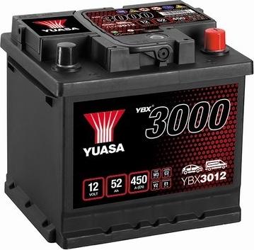 Yuasa YBX3012 - Стартерна акумуляторна батарея, АКБ avtolavka.club