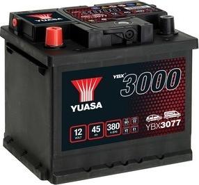 Yuasa YBX3077 - Стартерна акумуляторна батарея, АКБ avtolavka.club