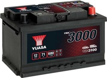 Yuasa YBX3100 - Стартерна акумуляторна батарея, АКБ avtolavka.club