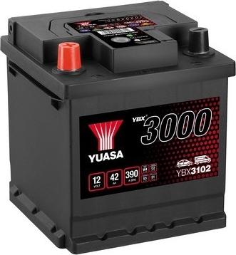 Yuasa YBX3102 - Стартерна акумуляторна батарея, АКБ avtolavka.club